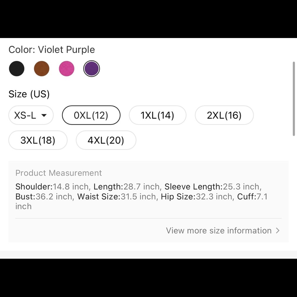 ๐ SHEIN Long Sleeve Deep V Bodysuit - Picture 4 of 4